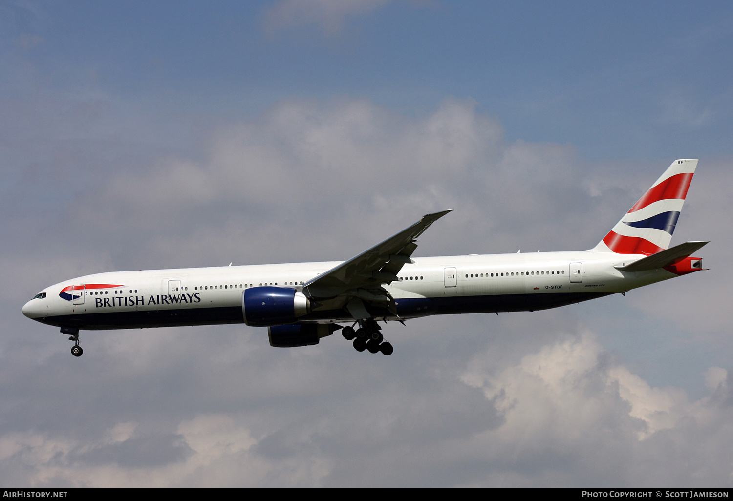 Aircraft Photo of G-STBF | Boeing 777-336/ER | British Airways | AirHistory.net #473781