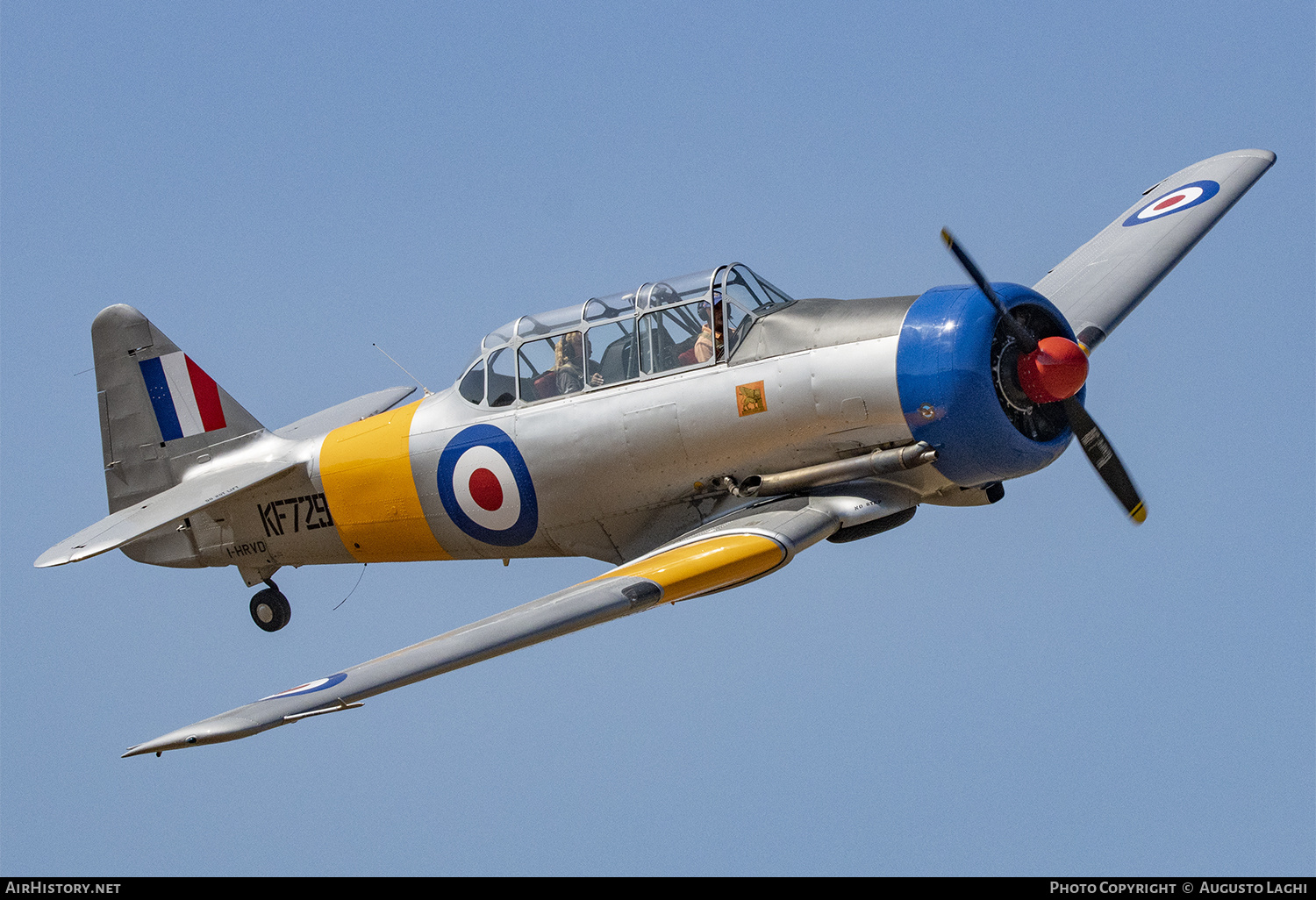 Aircraft Photo of I-HRVD / KF729 | North American Harvard Mk4 | UK - Air Force | AirHistory.net #473788