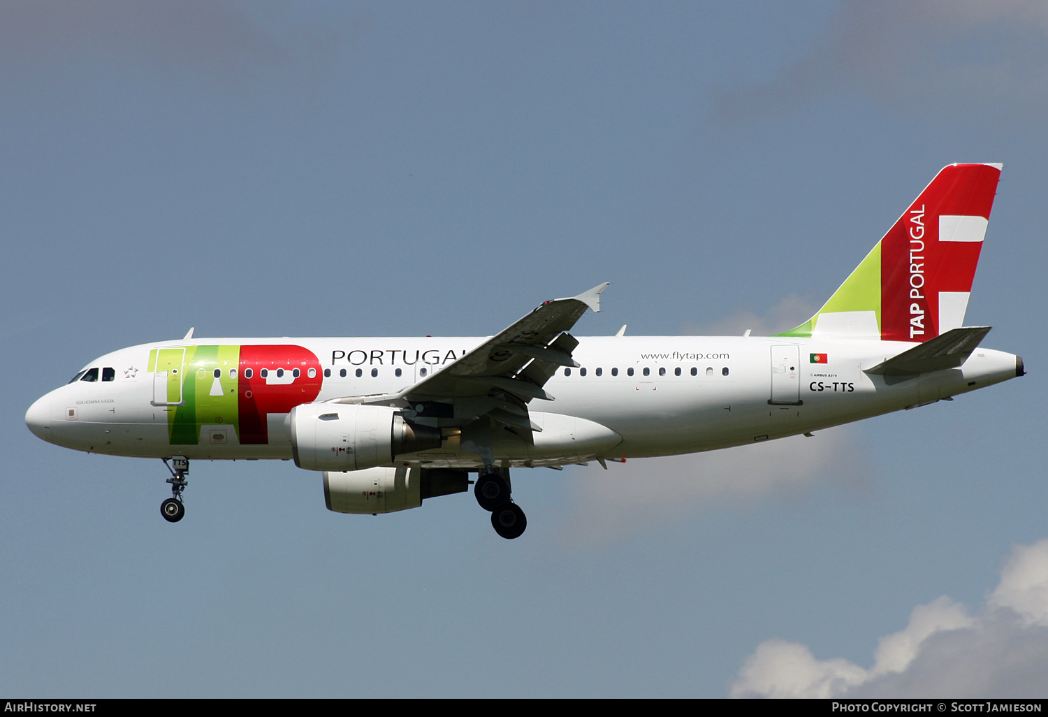 Aircraft Photo of CS-TTS | Airbus A319-112 | TAP Portugal | AirHistory.net #473798