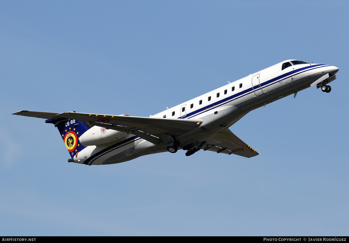 Aircraft Photo of CE-02 | Embraer ERJ-135LR (EMB-135LR) | Belgium - Air Force | AirHistory.net #473799