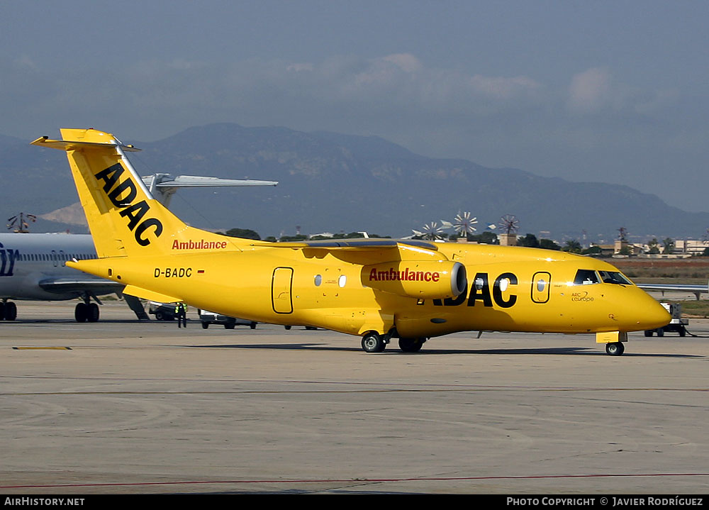 Aircraft Photo of D-BADC | Fairchild Dornier 328-310 328JET | ADAC Luftrettung | AirHistory.net #473810
