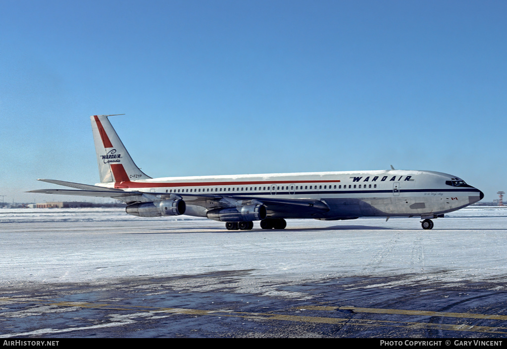 Aircraft Photo of C-FZYP | Boeing 707-396C | Wardair Canada | AirHistory.net #473821