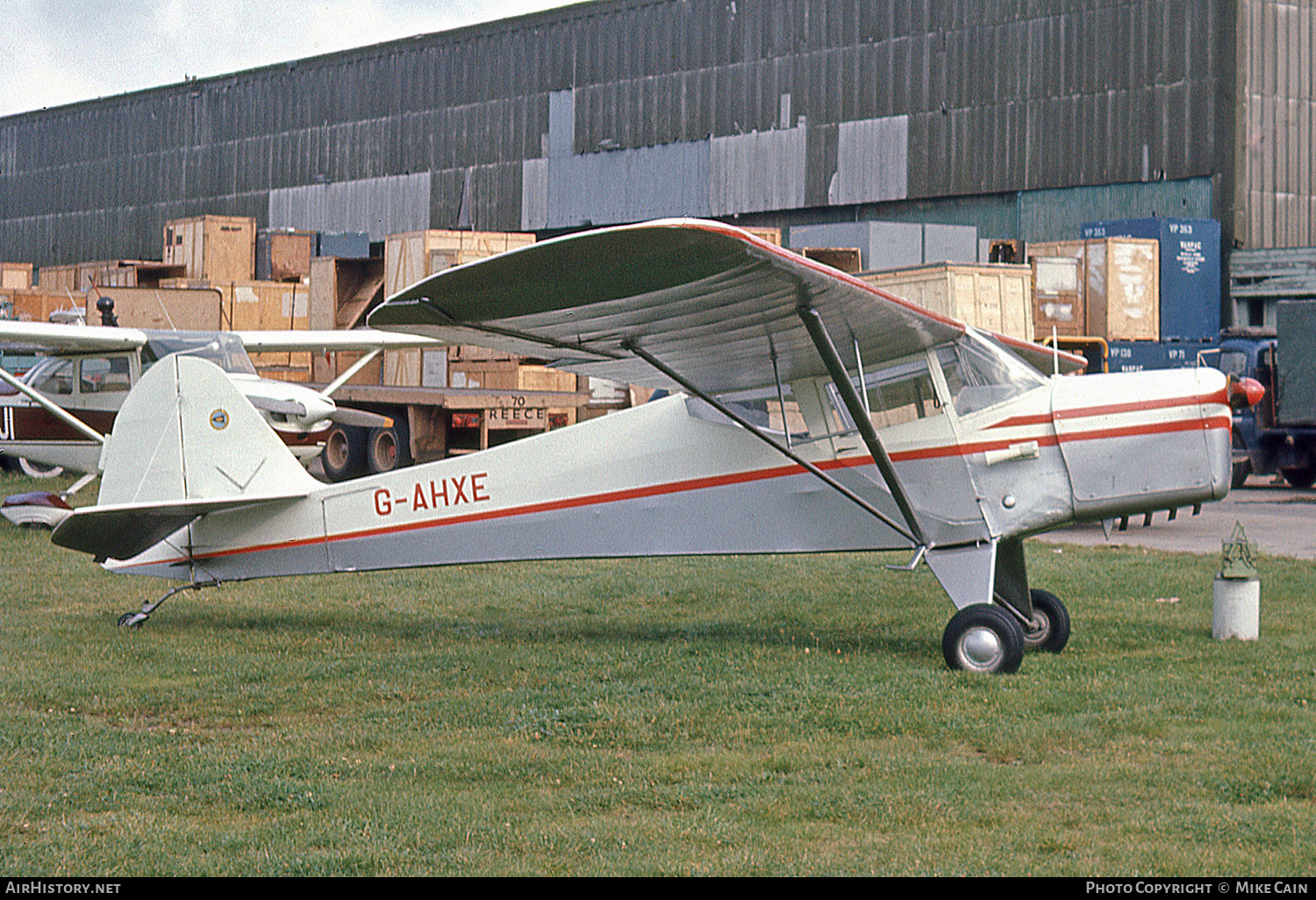Aircraft Photo of G-AHXE | Taylorcraft Plus D | AirHistory.net #473822