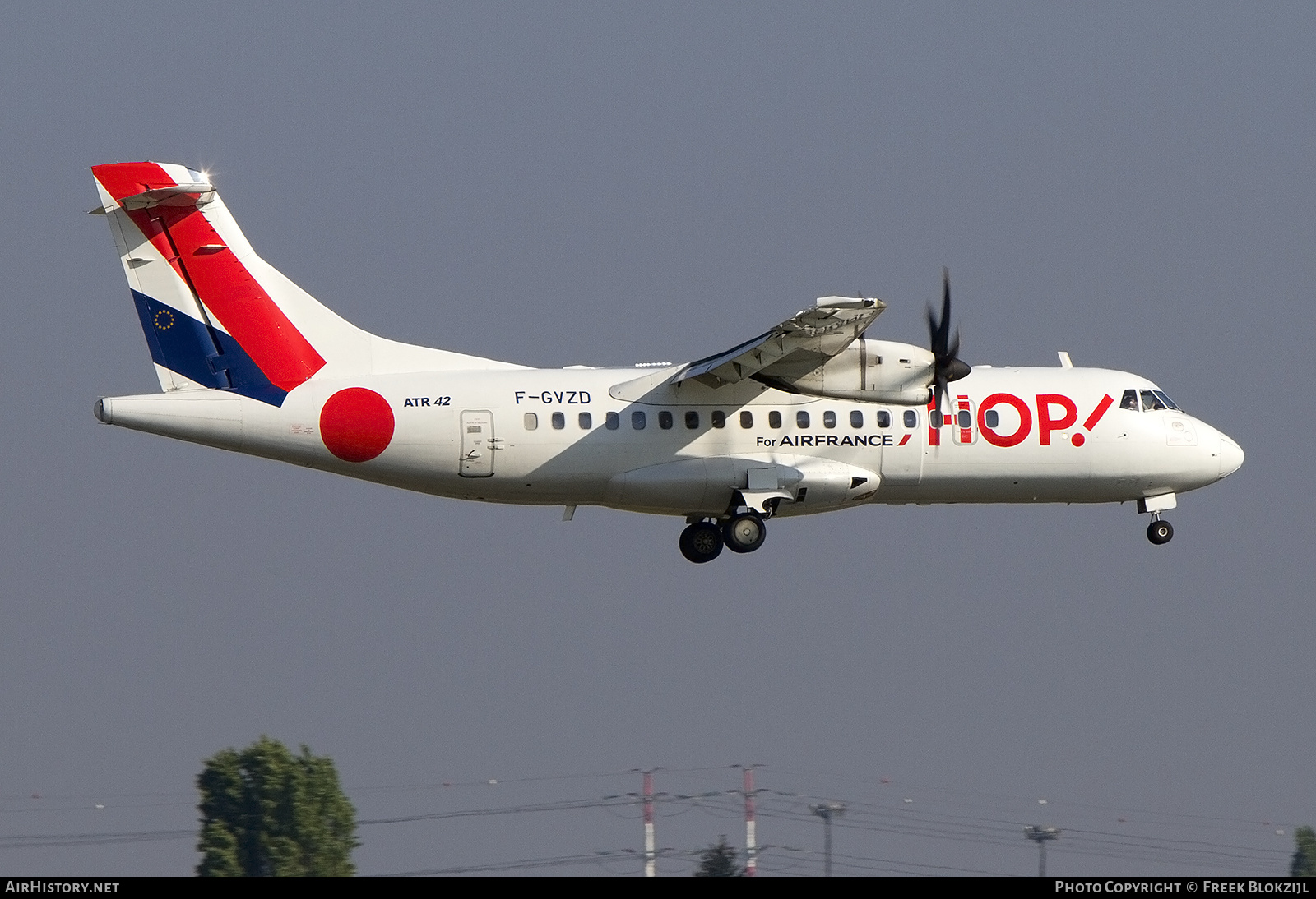 Aircraft Photo of F-GVZD | ATR ATR-42-500 | Hop! | AirHistory.net #473829