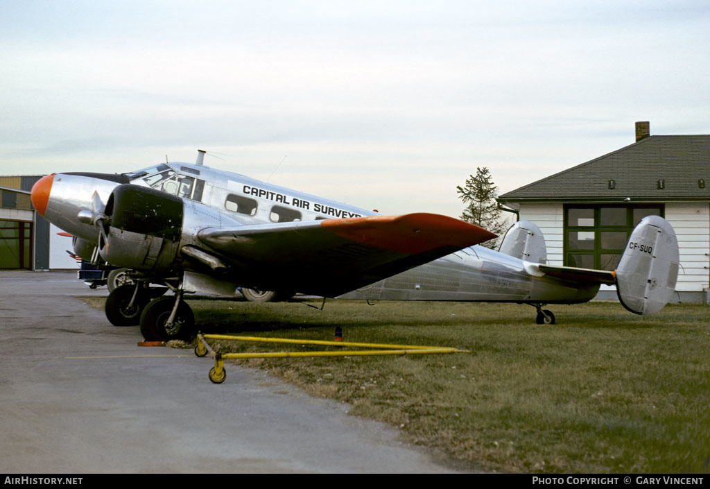 Aircraft Photo of CF-SUQ | Beech Expeditor 3NM | Capital Air Surveys | AirHistory.net #473834