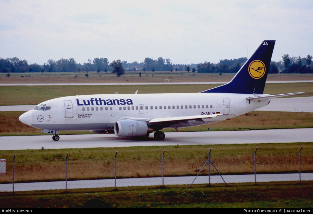 Aircraft Photo of D-ABJA | Boeing 737-530 | Lufthansa | AirHistory.net #473871