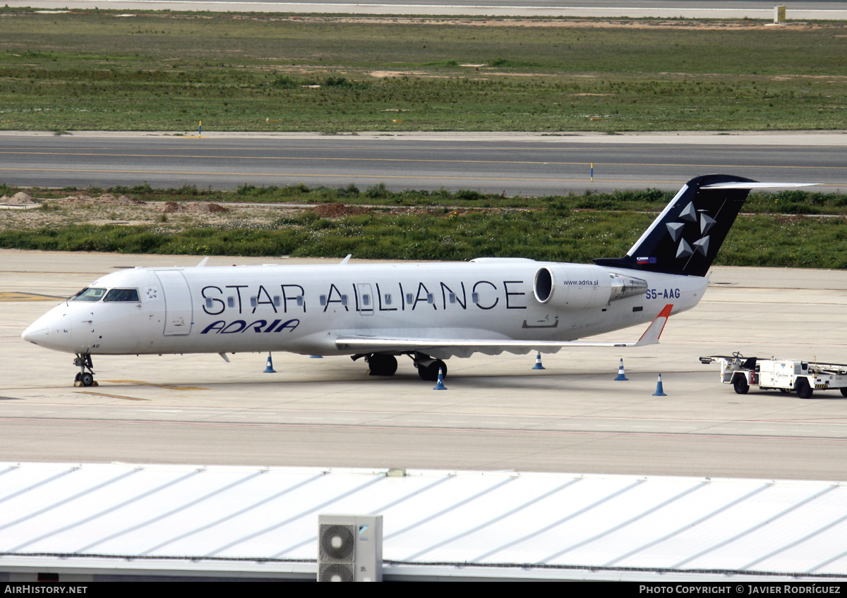 Aircraft Photo of S5-AAG | Bombardier CRJ-200LR (CL-600-2B19) | Adria Airways | AirHistory.net #473891