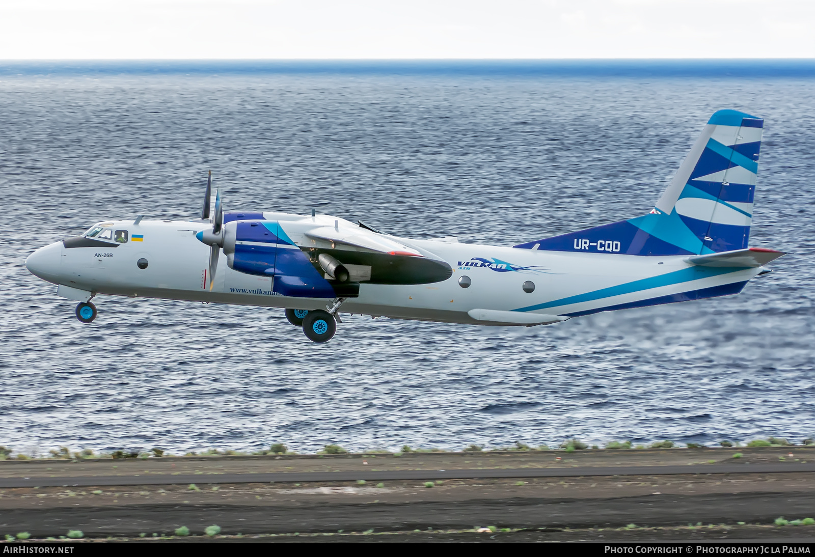 Aircraft Photo of UR-CQD | Antonov An-26B | Vulkan Air | AirHistory.net #473896