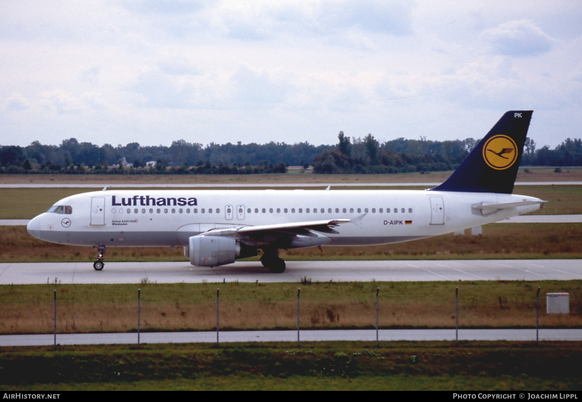 Aircraft Photo of D-AIPK | Airbus A320-211 | Lufthansa | AirHistory.net #473930
