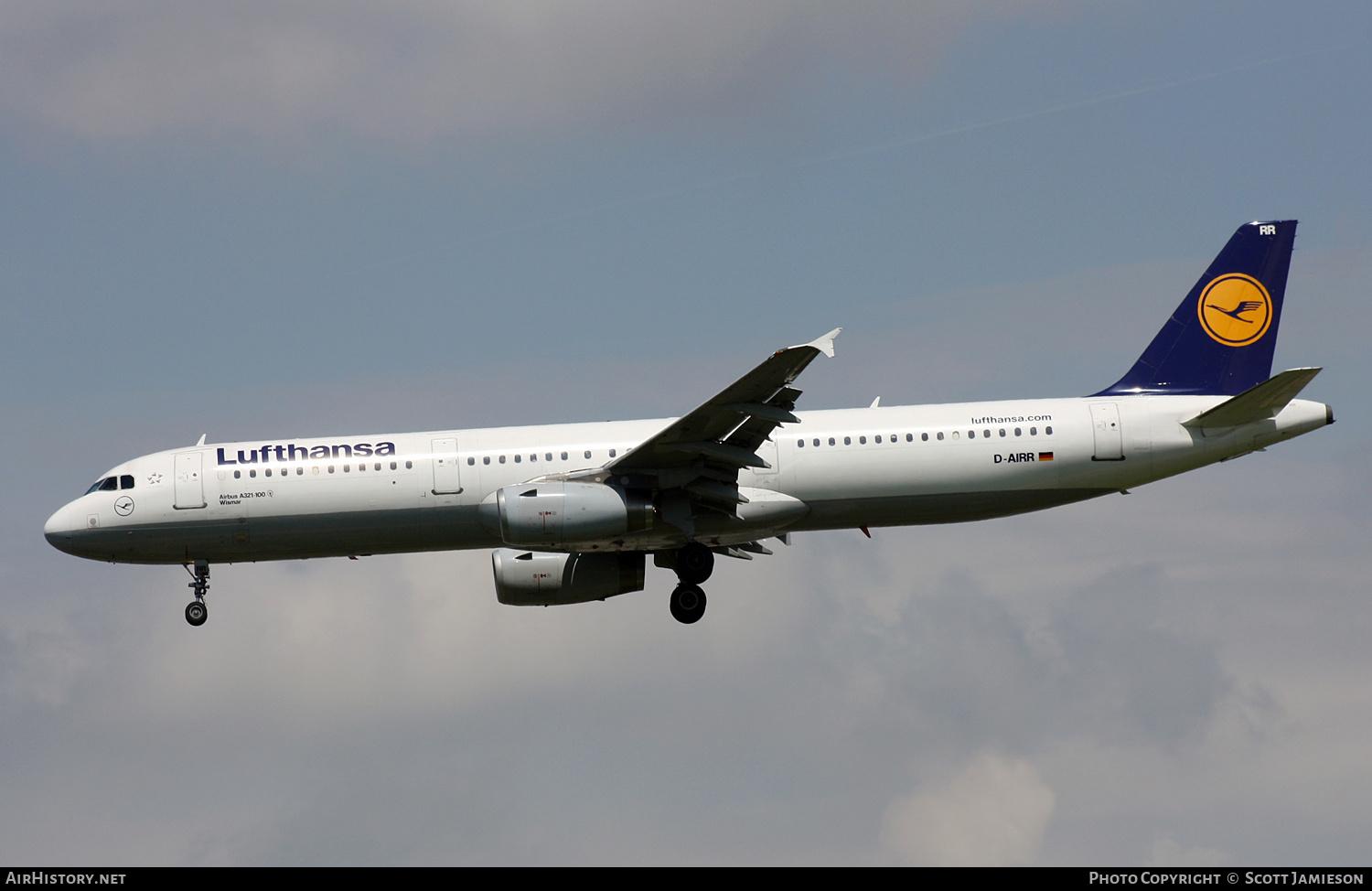 Aircraft Photo of D-AIRR | Airbus A321-131 | Lufthansa | AirHistory.net #473940