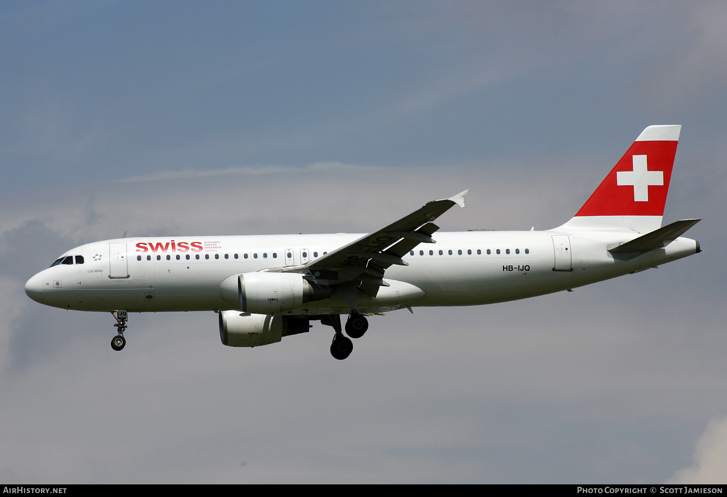 Aircraft Photo of HB-IJQ | Airbus A320-214 | Swiss International Air Lines | AirHistory.net #473941