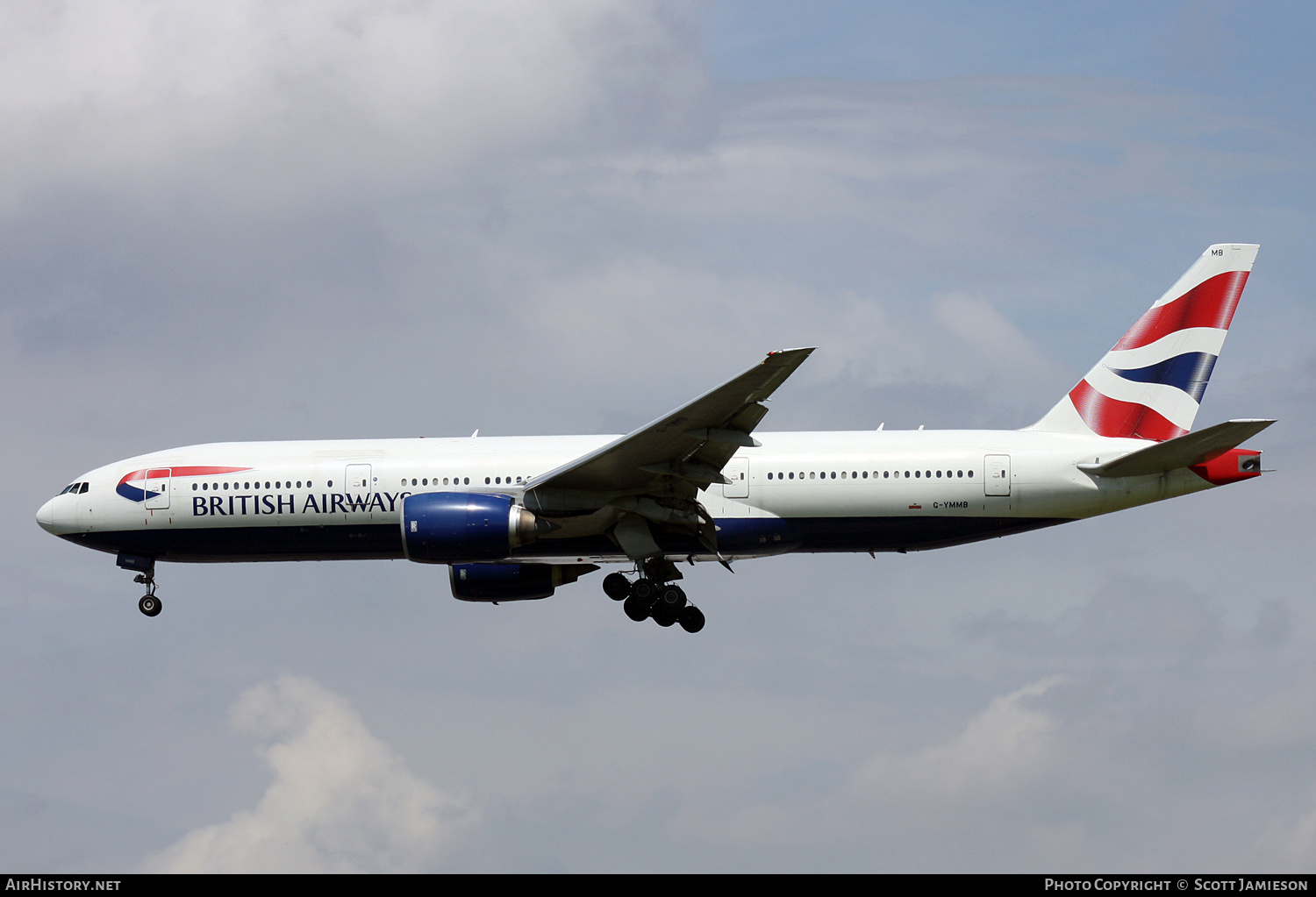 Aircraft Photo of G-YMMB | Boeing 777-236/ER | British Airways | AirHistory.net #473942