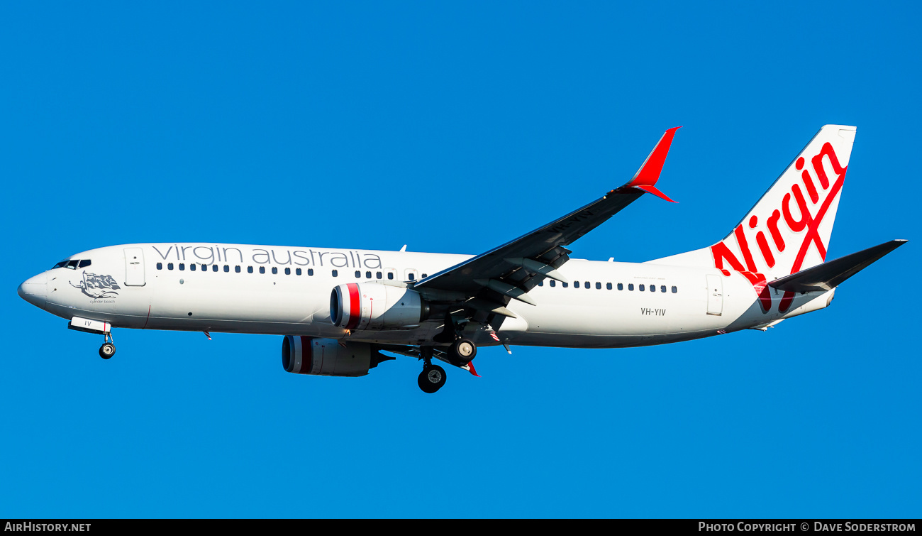 Aircraft Photo of VH-YIV | Boeing 737-8FE | Virgin Australia Airlines | AirHistory.net #473953