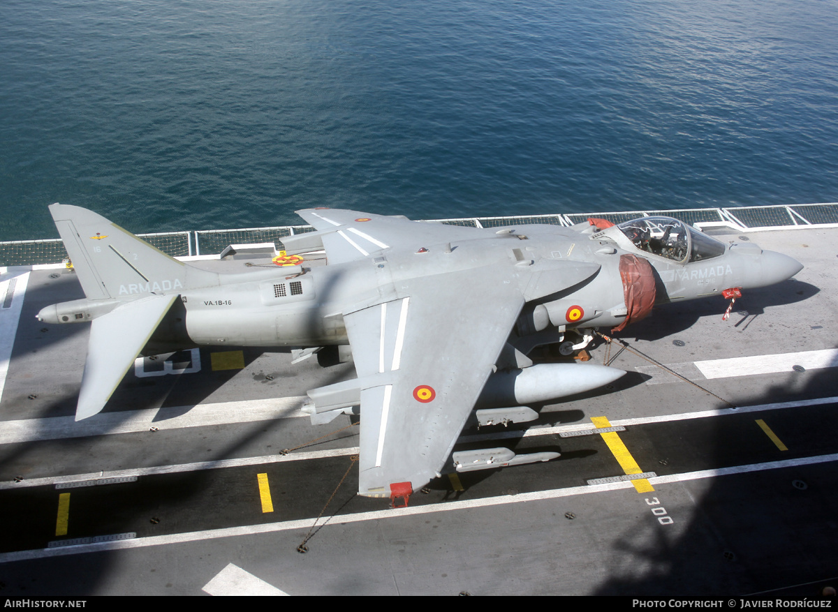 Aircraft Photo of VA.1B-16 | McDonnell Douglas EAV-8B Matador II+ | Spain - Navy | AirHistory.net #473957