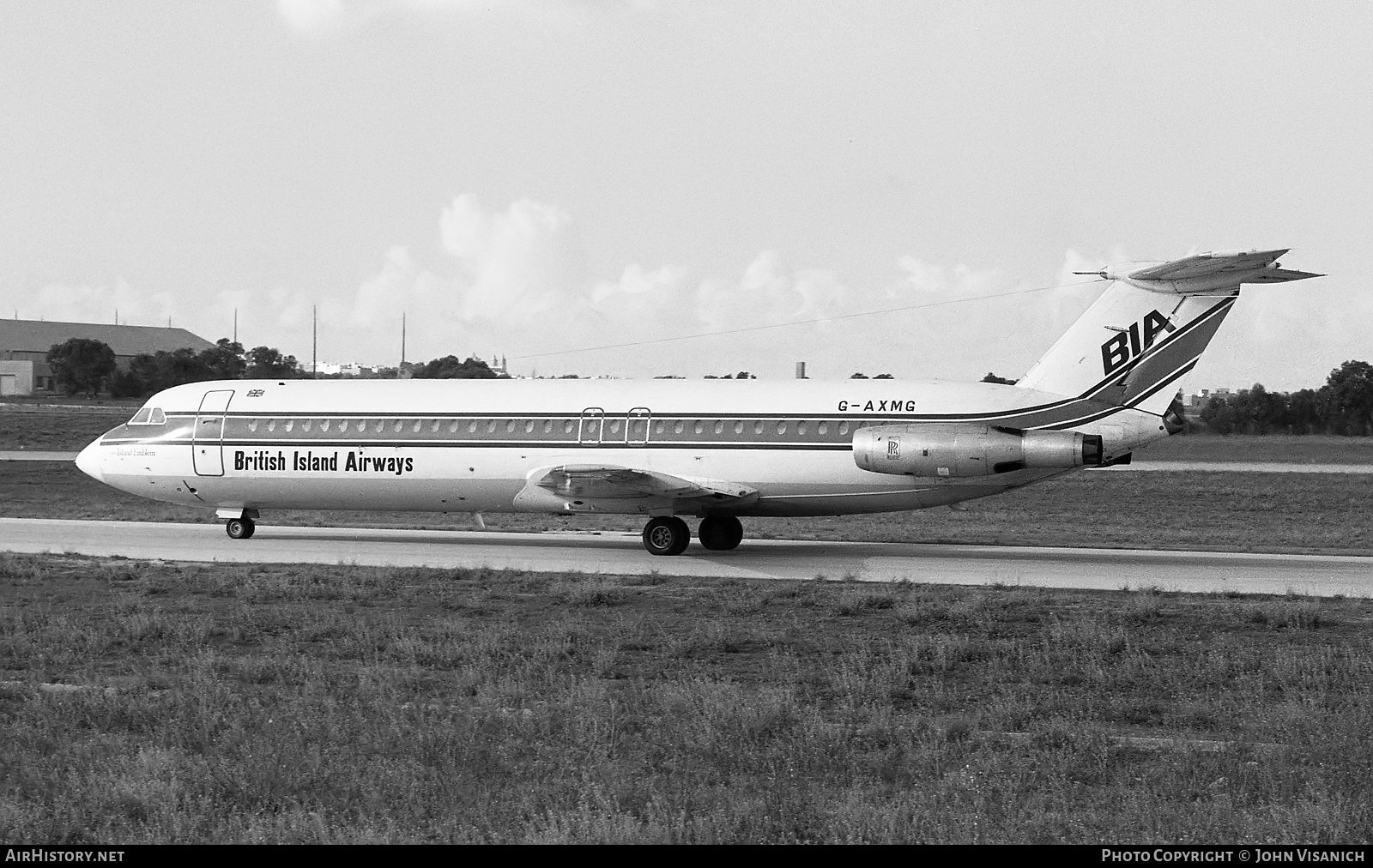 Aircraft Photo of G-AXMG | BAC 111-518FG One-Eleven | British Island Airways - BIA | AirHistory.net #473964