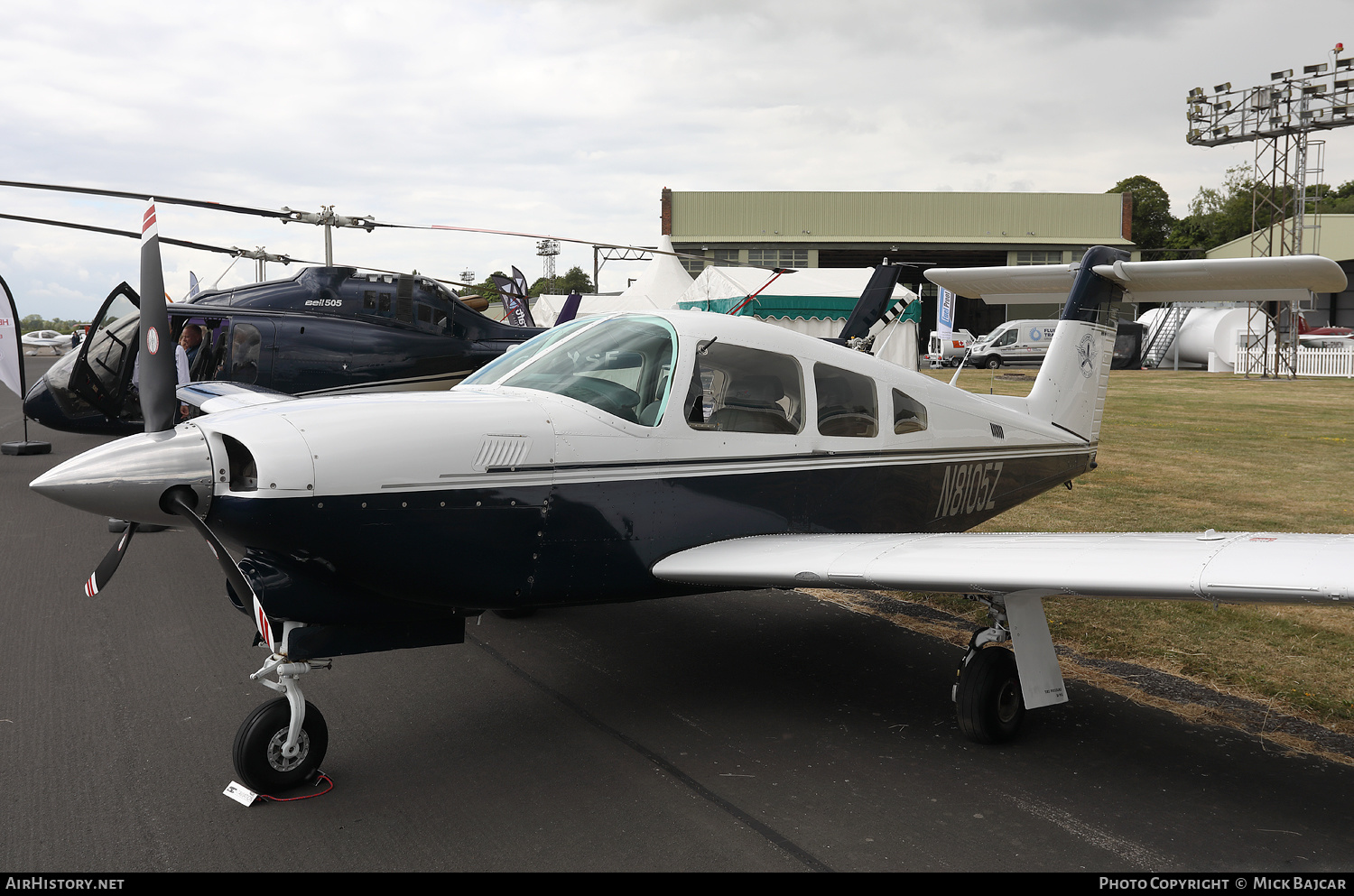 Aircraft Photo of N8105Z | Piper PA-28RT-201T Turbo Arrow IV | English Lakes Aero Club | AirHistory.net #473973