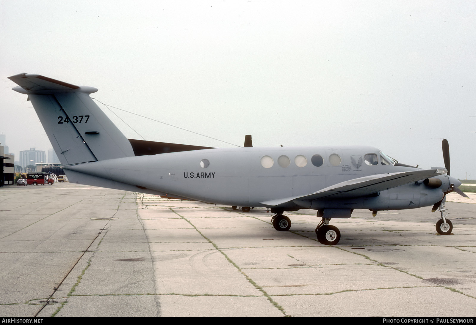 Aircraft Photo of 84-24377 / 24377 | Beech C-12D Huron | USA - Army | AirHistory.net #473982