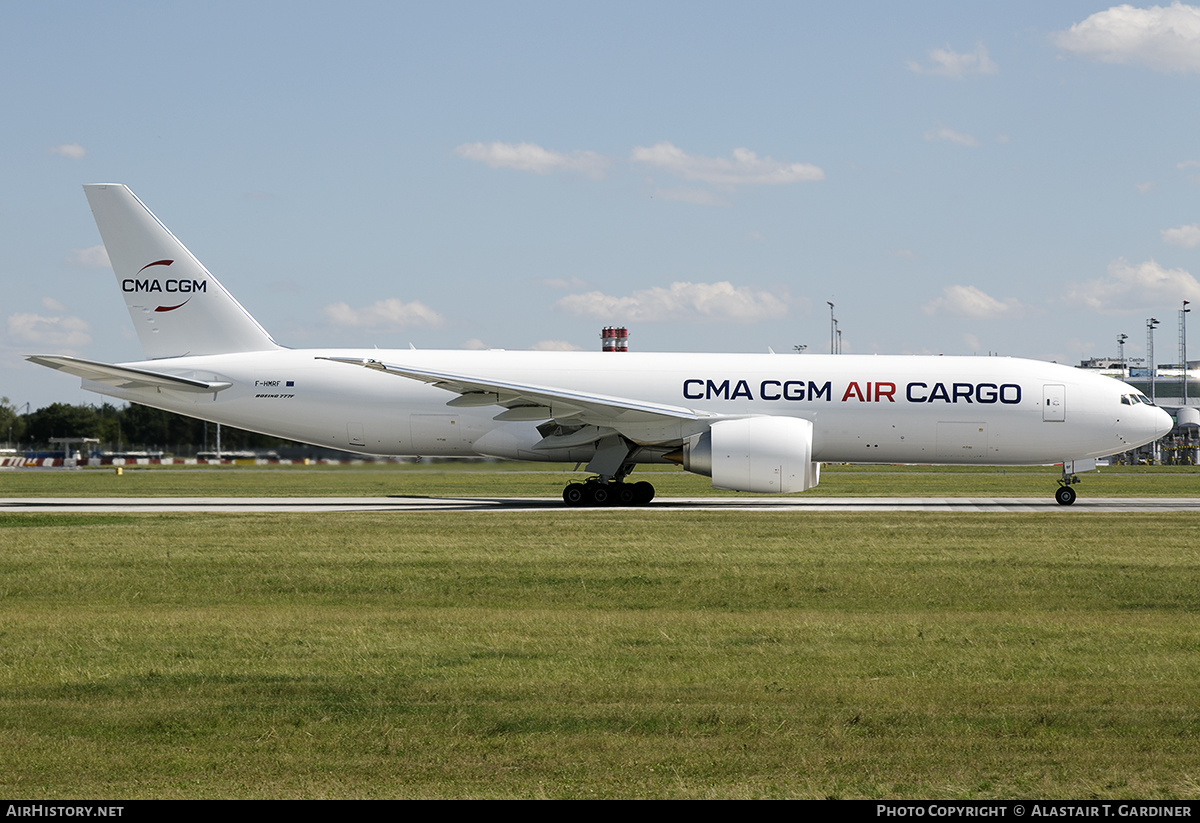 Aircraft Photo of F-HMRF | Boeing 777-F | CMA CGM Air Cargo | AirHistory.net #474015
