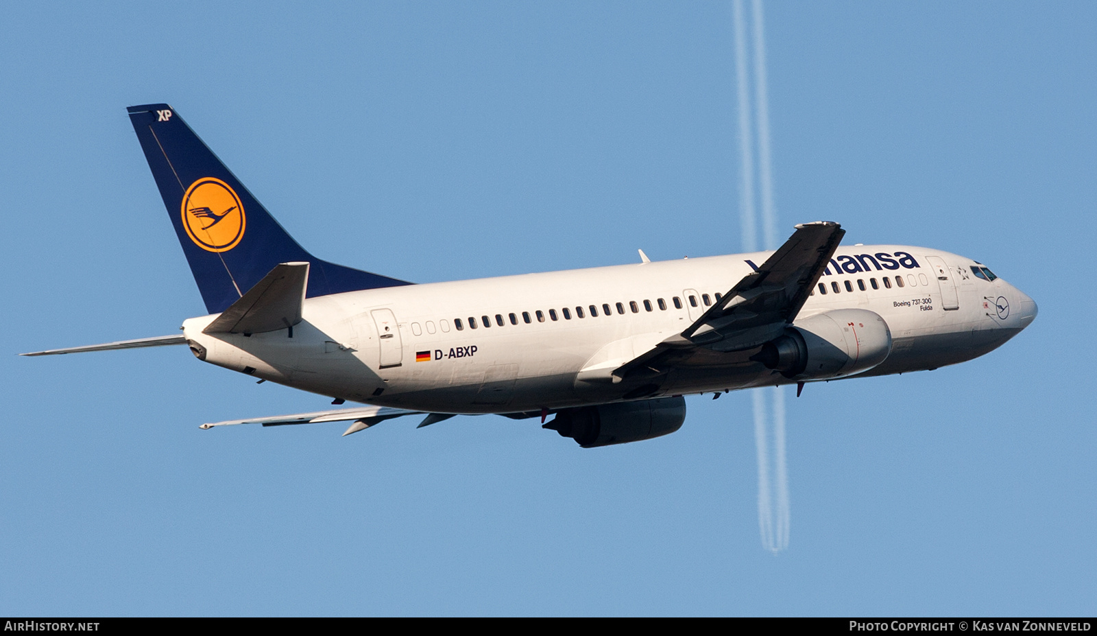 Aircraft Photo of D-ABXP | Boeing 737-330 | Lufthansa | AirHistory.net #474026