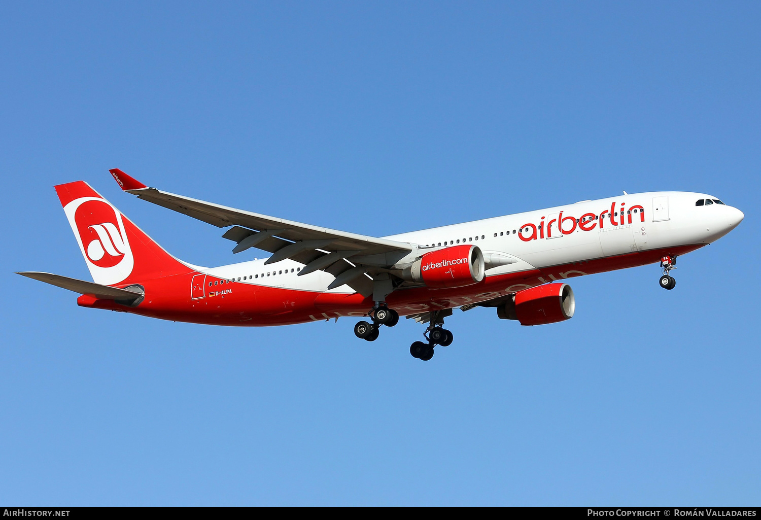 Aircraft Photo of D-ALPA | Airbus A330-223 | Air Berlin | AirHistory.net #474063