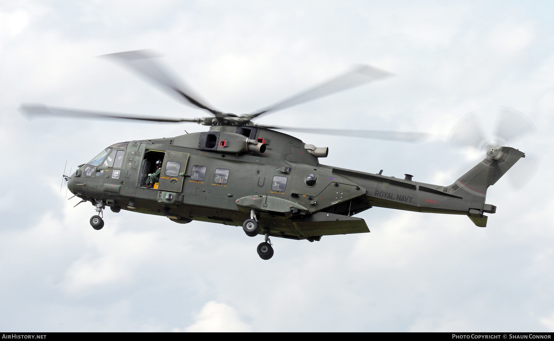 Aircraft Photo of ZJ136 | EHI EH101-411 Merlin HC3 | UK - Navy | AirHistory.net #474067