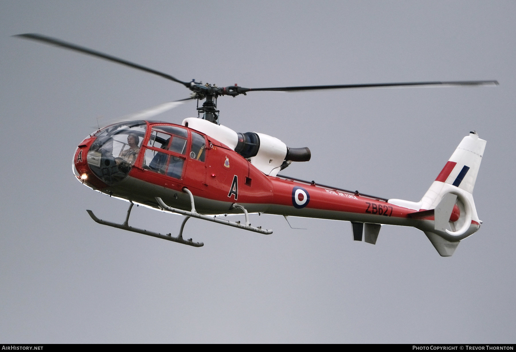 Aircraft Photo of G-CBSK / ZB627 | Aerospatiale SA-341D Gazelle HT3 | UK - Air Force | AirHistory.net #474077