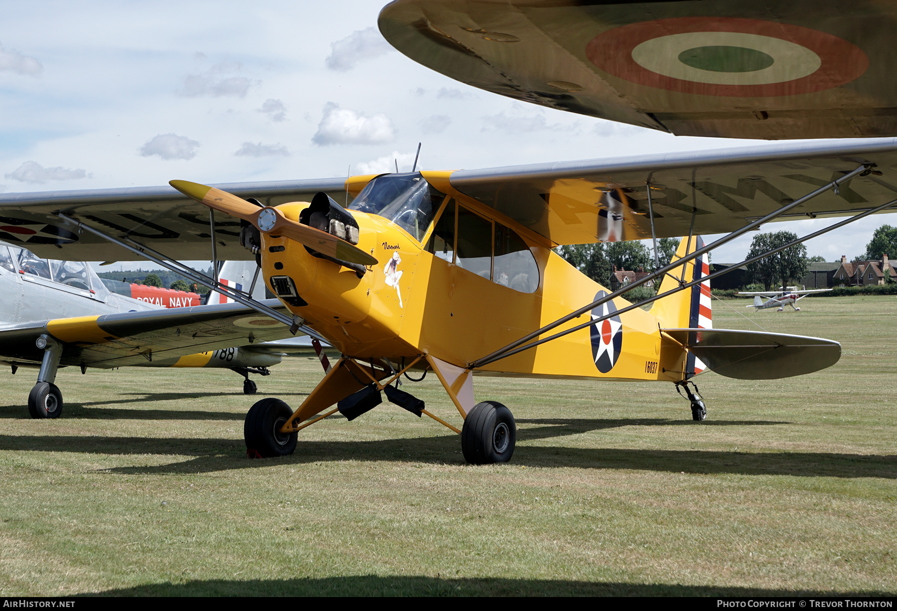 Aircraft Photo of G-BSFD / 16037 | Piper J-3C-65 Cub | USA - Air Force | AirHistory.net #474084