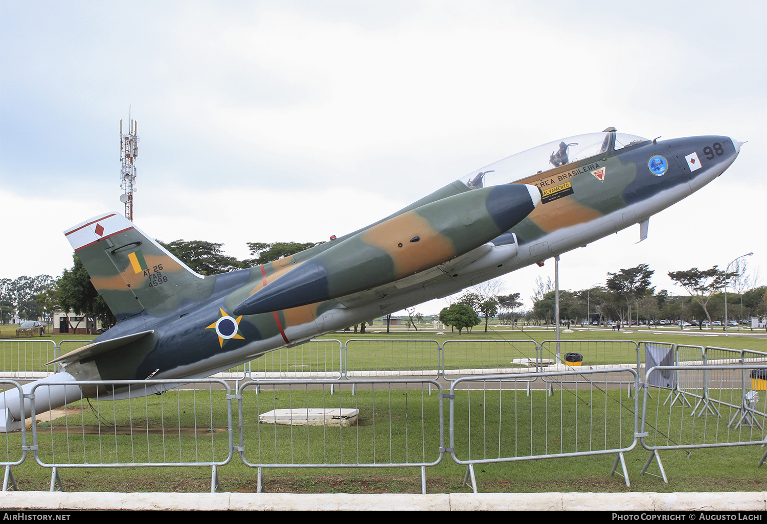 Aircraft Photo of 4598 | Embraer AT-26 Xavante (EMB-326GB) | Brazil - Air Force | AirHistory.net #474086