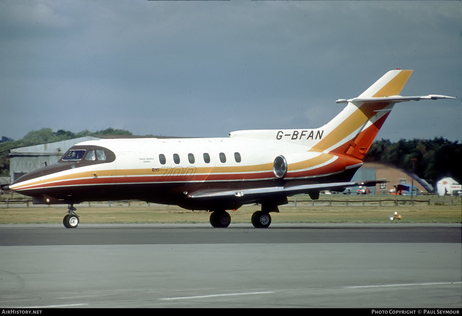 Aircraft Photo of G-BFAN | Hawker Siddeley HS-125-F600B | Hawker Siddeley Aviation | AirHistory.net #474090