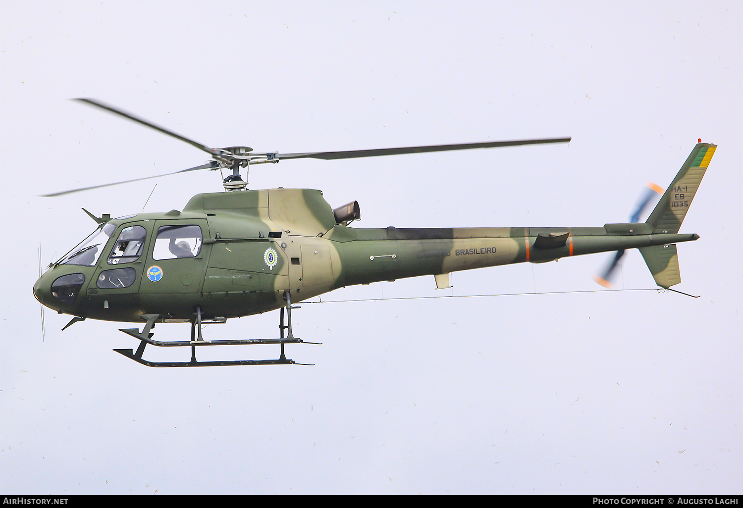 Aircraft Photo of EB-1035 | Helibras HA-1 Esquilo (AS-350L-1) | Brazil - Army | AirHistory.net #474102