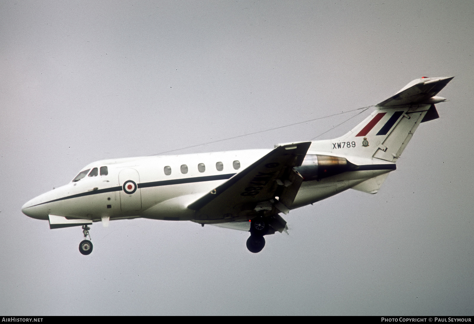 Aircraft Photo of XW789 | Hawker Siddeley HS-125 CC1 (HS-125-400B) | UK - Air Force | AirHistory.net #474105