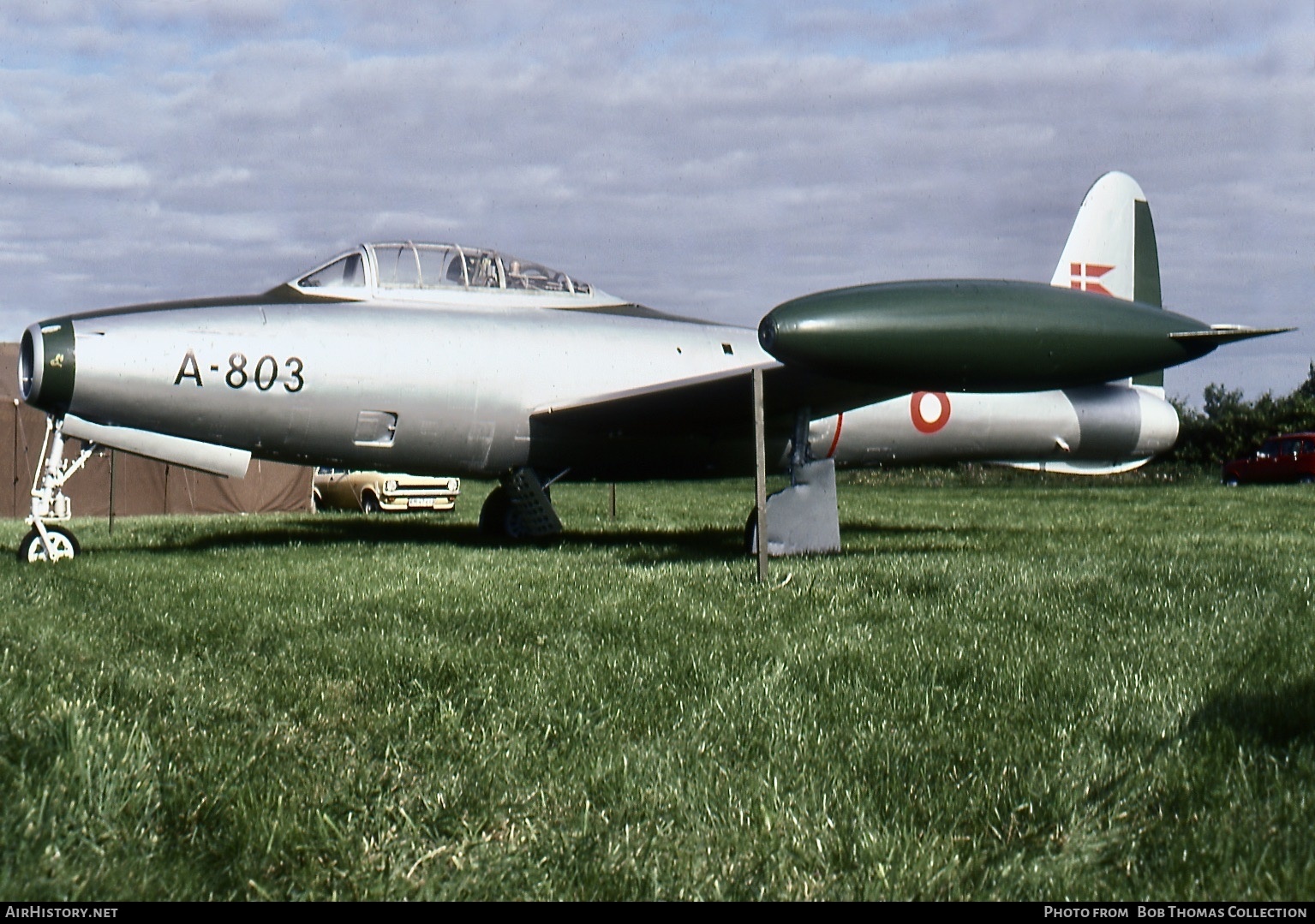 Aircraft Photo of A-803 | Republic F-84G Thunderjet | Denmark - Air Force | AirHistory.net #474111