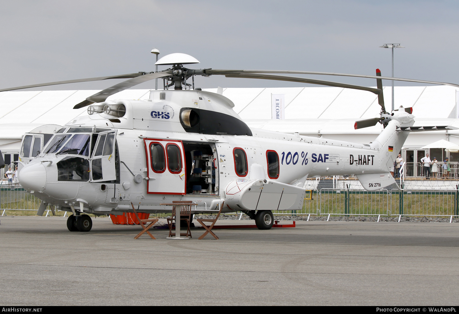 Aircraft Photo of D-HAFT | Eurocopter EC-225LP Super Puma Mk2+ | GHS - Global Helicopter Service | AirHistory.net #474113