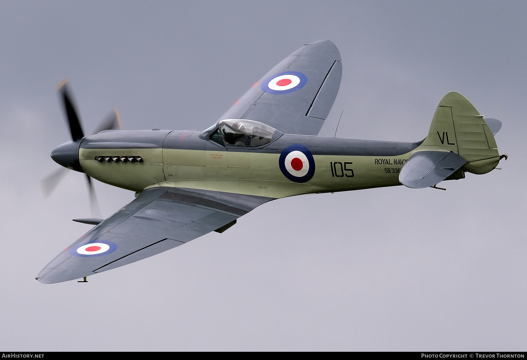 Aircraft Photo of G-KASX / SX336 | Supermarine 395 Seafire F17 | UK - Navy | AirHistory.net #474114