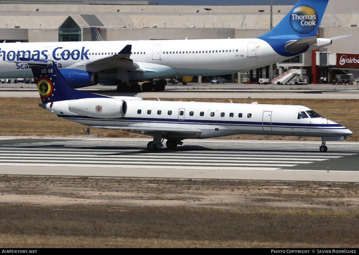 Aircraft Photo of CE-01 | Embraer ERJ-135LR (EMB-135LR) | Belgium - Air Force | AirHistory.net #474126