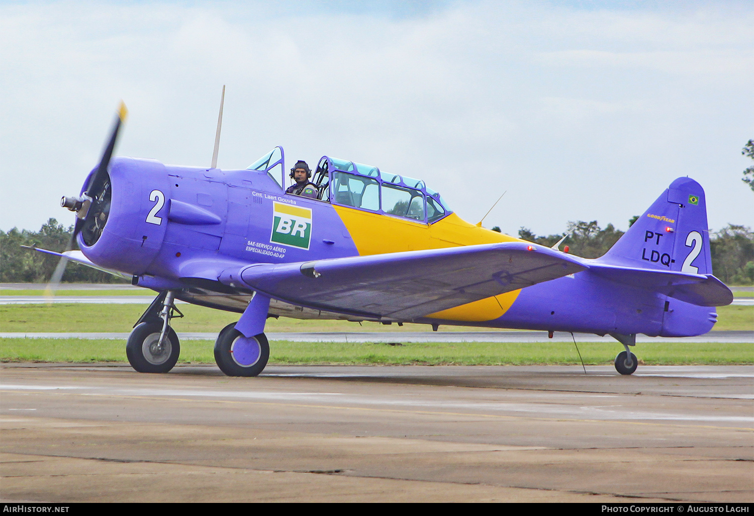 Aircraft Photo of PT-LDQ | North American AT-6D Texan | Esquadrilha BR | AirHistory.net #474133