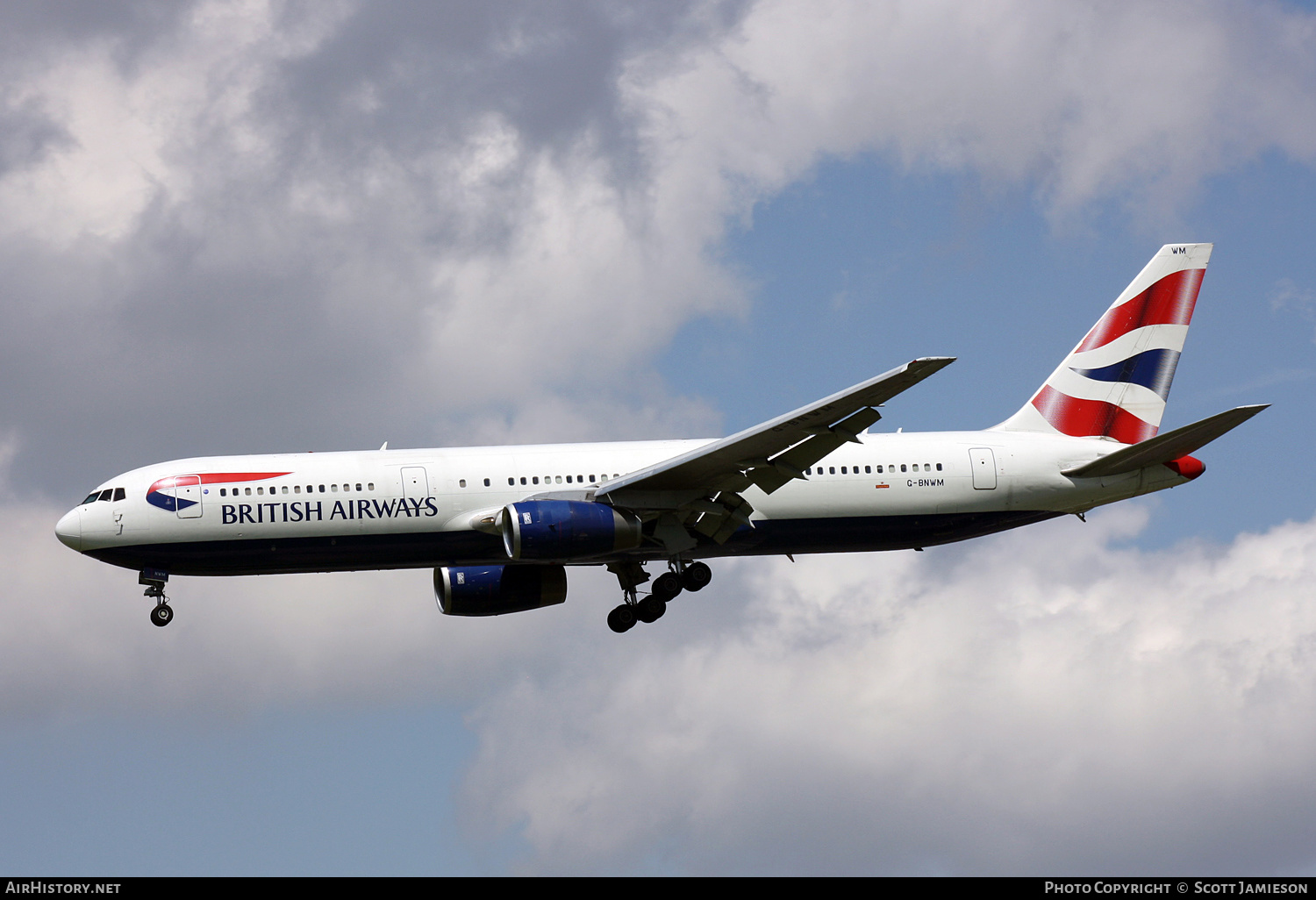 Aircraft Photo of G-BNWM | Boeing 767-336/ER | British Airways | AirHistory.net #474138