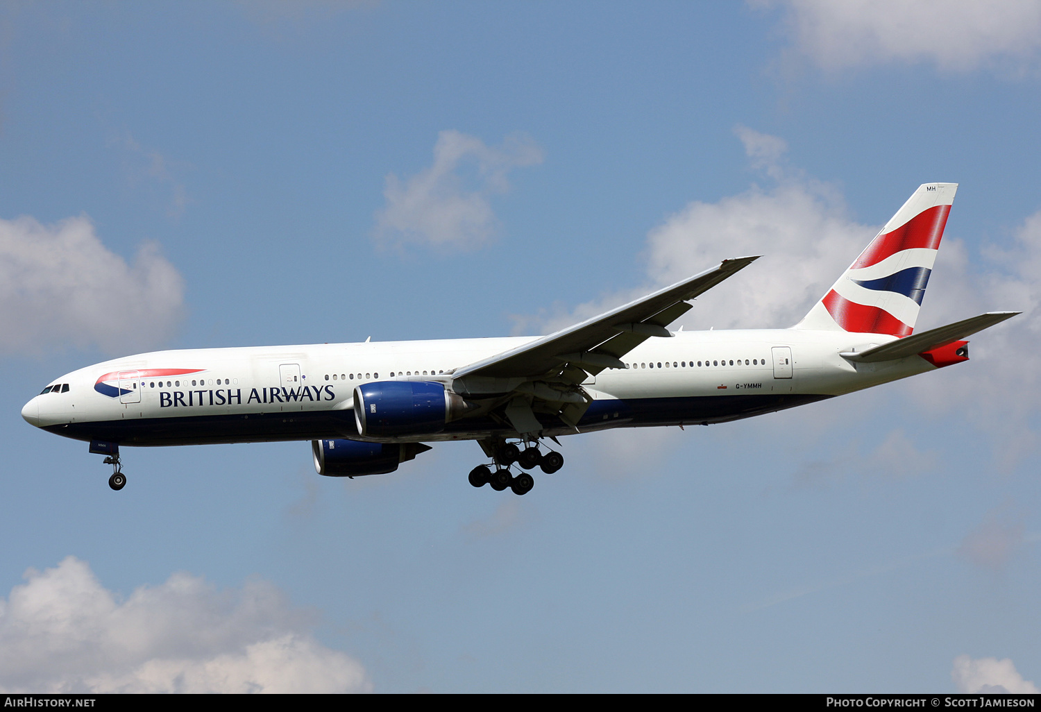 Aircraft Photo of G-YMMH | Boeing 777-236/ER | British Airways | AirHistory.net #474142