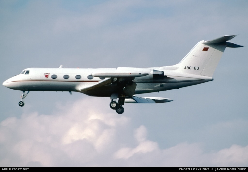 Aircraft Photo of A9C-BG | Grumman American G-1159 Gulfstream II-TT | Bahrain Royal Flight | AirHistory.net #474148