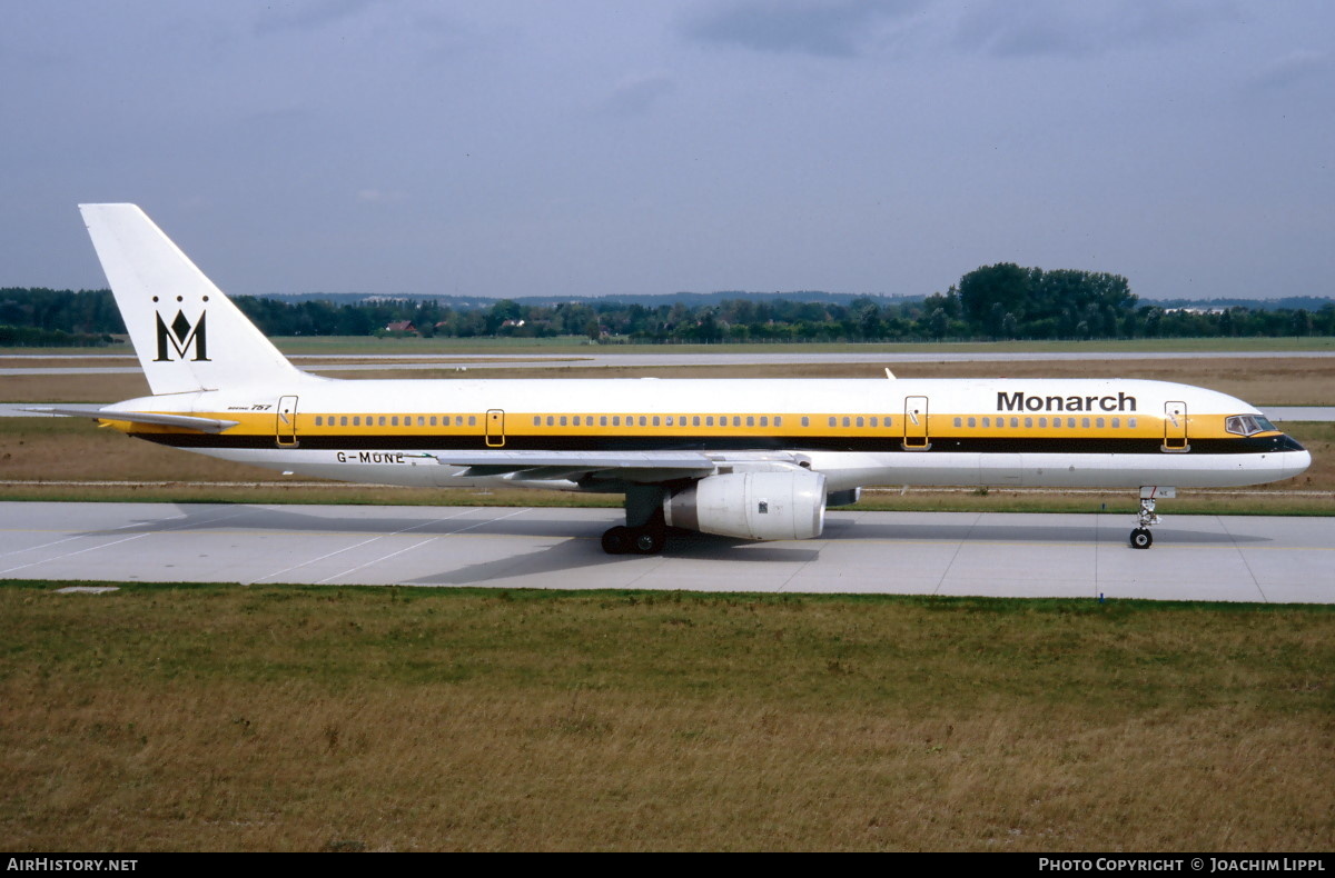 Aircraft Photo of G-MONE | Boeing 757-2T7 | Monarch Airlines | AirHistory.net #474177