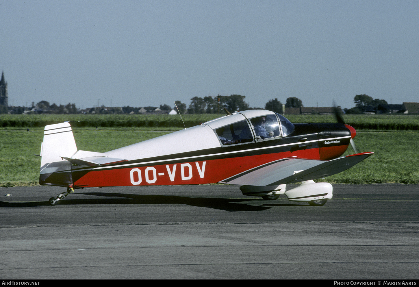 Aircraft Photo of OO-VDV | Jodel DR-1050 Ambassadeur | AirHistory.net #474183