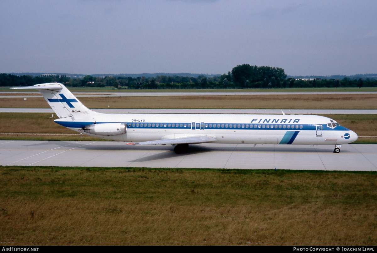 Aircraft Photo of OH-LYO | McDonnell Douglas DC-9-51 | Finnair | AirHistory.net #474184