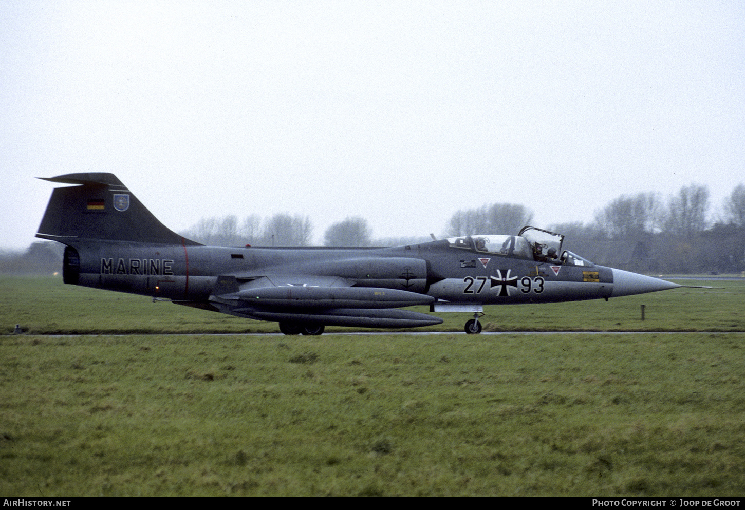 Aircraft Photo of 2793 | Lockheed TF-104G Starfighter | Germany - Navy | AirHistory.net #474203