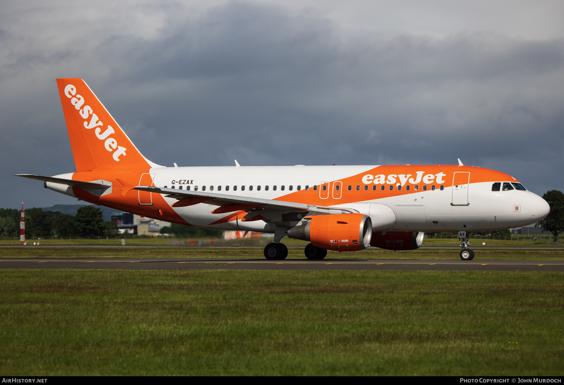 Aircraft Photo of G-EZAX | Airbus A319-111 | EasyJet | AirHistory.net #474211