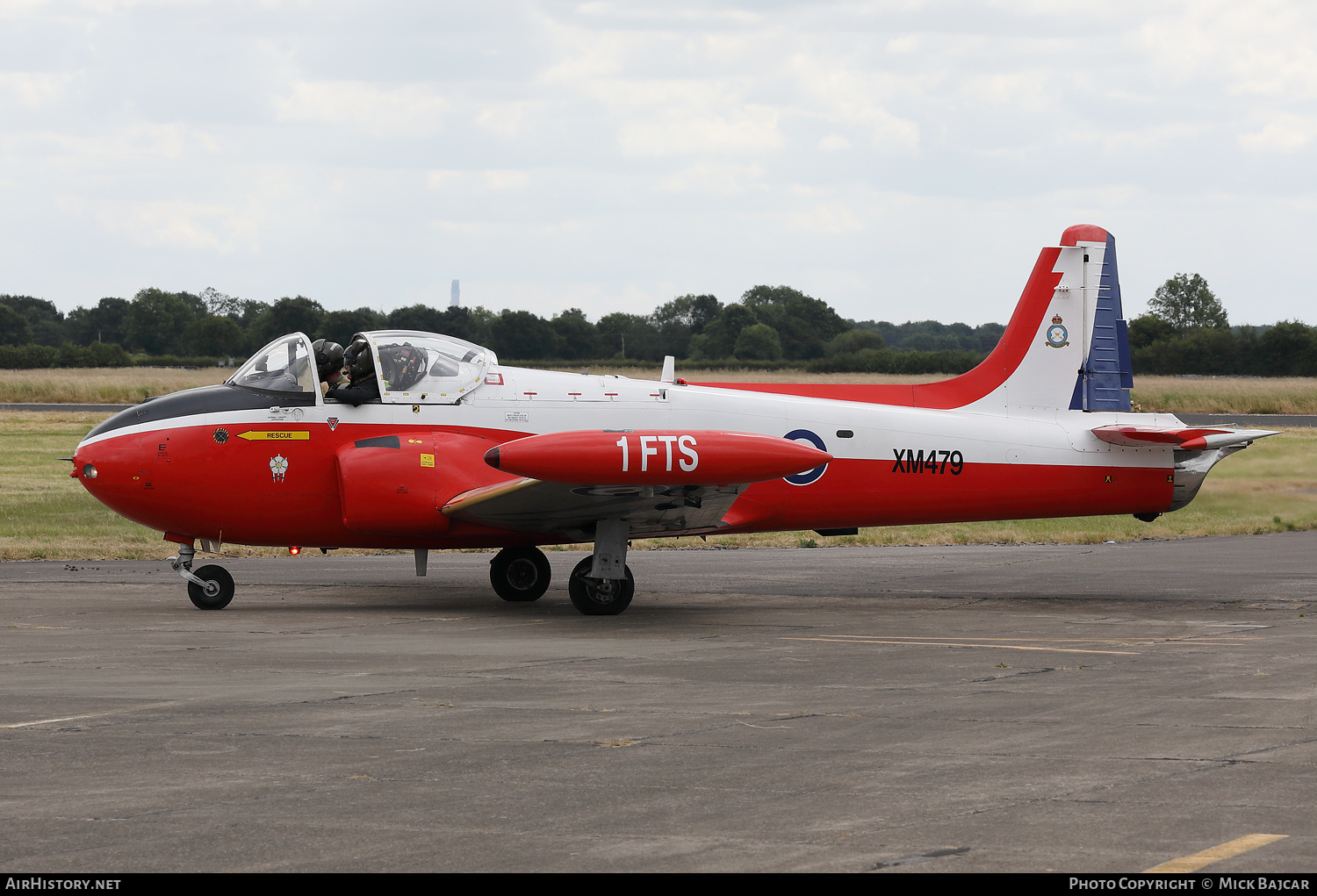 Aircraft Photo of G-BVEZ / XM479 | Hunting P.84 Jet Provost T3A | UK - Air Force | AirHistory.net #474216