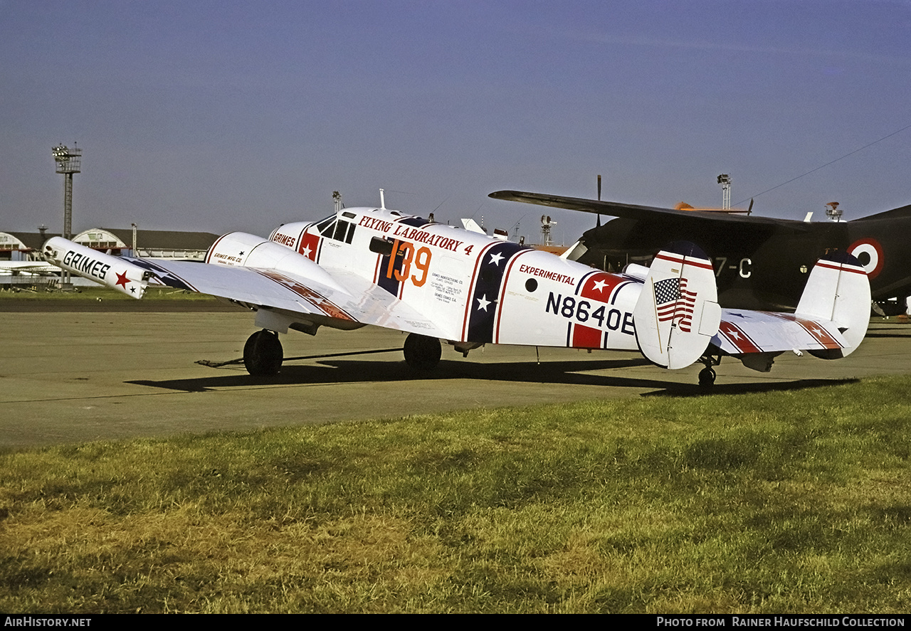 Aircraft Photo of N8640E | Beech C-45H Expeditor | Grimes | AirHistory.net #474221