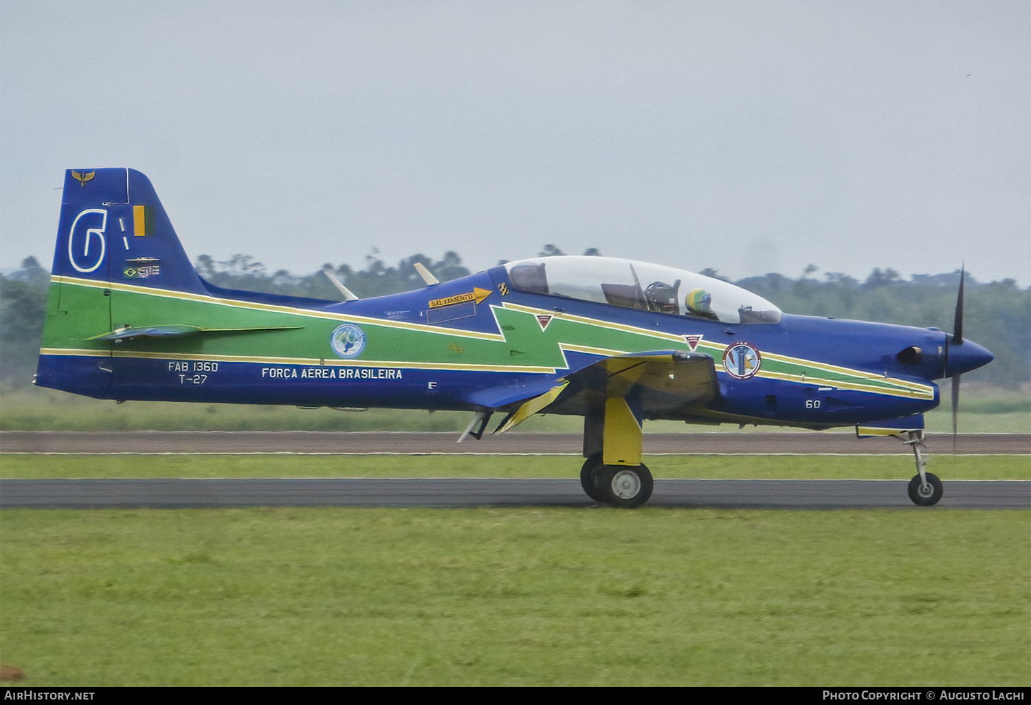 Aircraft Photo of 1360 | Embraer T-27 Tucano | Brazil - Air Force | AirHistory.net #474229