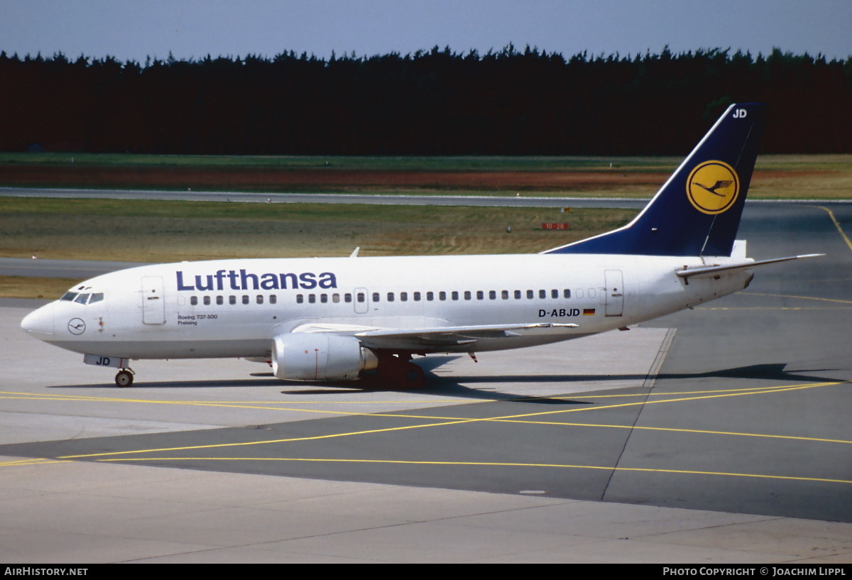 Aircraft Photo of D-ABJD | Boeing 737-530 | Lufthansa | AirHistory.net #474232