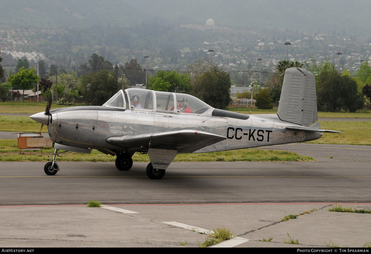 Aircraft Photo of CC-KST | Beech T-34A Mentor (45) | AirHistory.net #474245