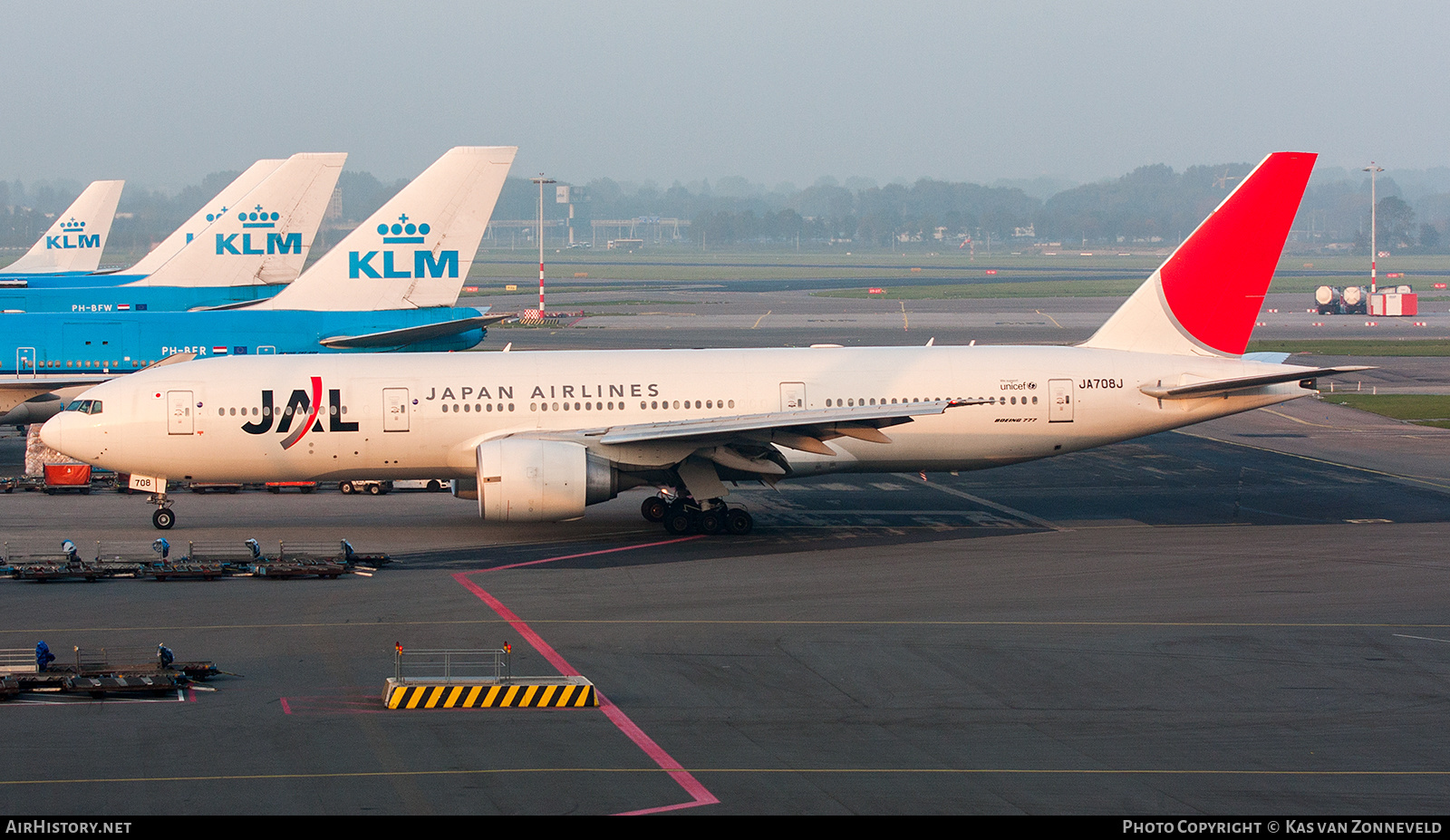 Aircraft Photo of JA708J | Boeing 777-246/ER | Japan Airlines - JAL | AirHistory.net #474260
